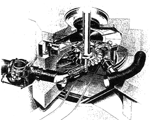 Four jet Pelton turbine (with permission of Kvaerner-Boving Ltd).