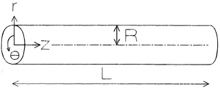 Poiseuille flow geometry.