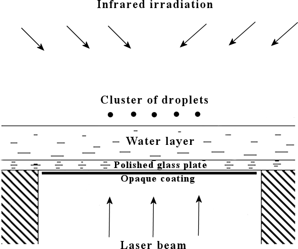 Scheme of the experiment (Reprinted from Dombrovsky et al. with permission from Elsevier, Copyright 2016)