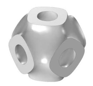 Different TPMS structures: (f) primitive