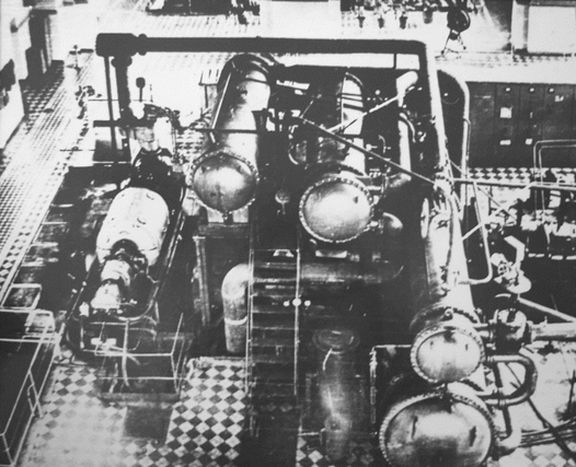 FiBinary GPP: generator hall of the binary Paratunskaya GPP (Kamchatka, Russia, 1967-1974)